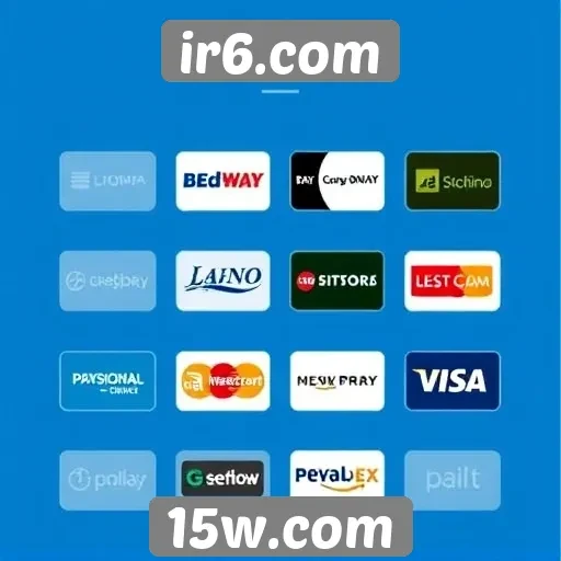 Comparativo de métodos de pagamento oferecidos no ir6.com